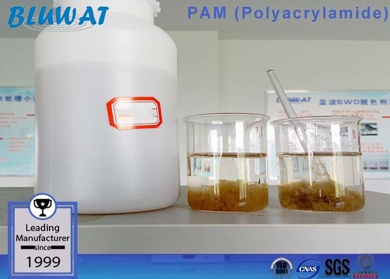 Água de secagem de Blufloc CPAM do polímero da água de esgoto Cationic do Polyacrylamide do pó do floculante limpa