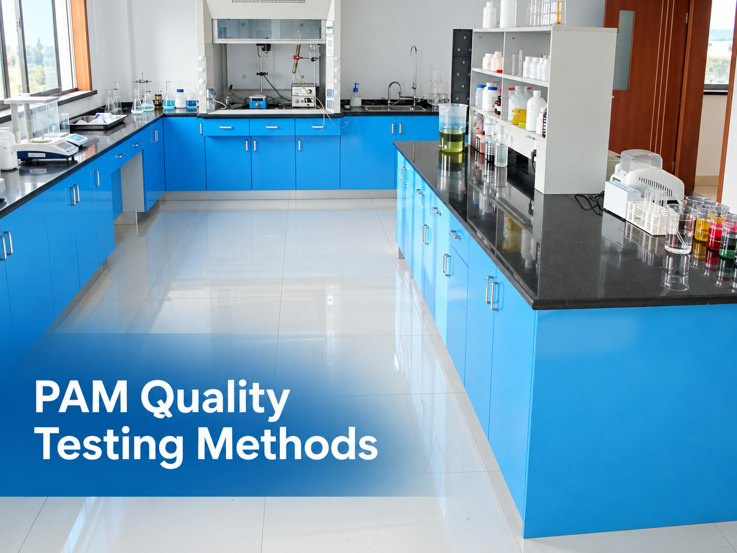 Últimos blogs da empresa sobre How Bluwat Chemicals Tests the Quality of Polyacrylamide PAM