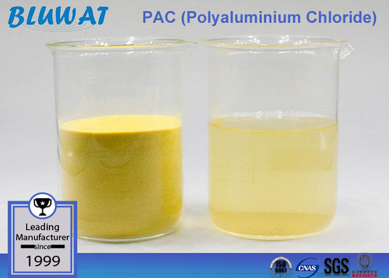 purificação de água branca do PAC do pó do cloreto do Polyaluminium da basicidade de 70% - de 90%