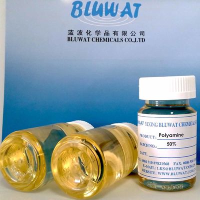 comprar Produtos químicos purificadores de água para fabricação de papel de poliamina para drenagem 8000 cps fabricação em linha