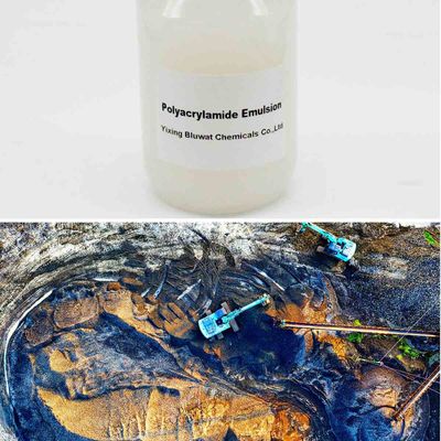 comprar Floculante aniônicos de mineração PAM Emulsion For Sedimentation do Polyacrylamide fabricação em linha