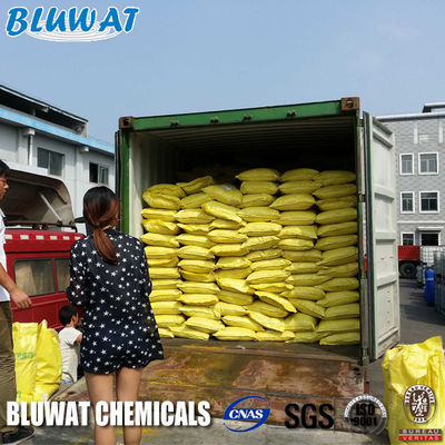 comprar Água do PAC 30% do pó de Yelllow que refina produtos químicos para o tratamento da água em Indonésia fabricação em linha