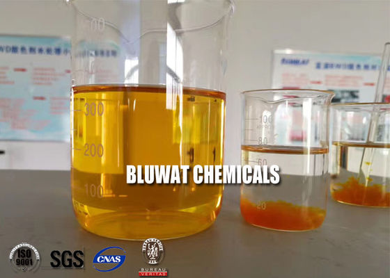comprar Resina do formaldeído de Dicyandiamide do índice contínuo de 50% para o tratamento de águas residuais de matéria têxtil fabricação em linha