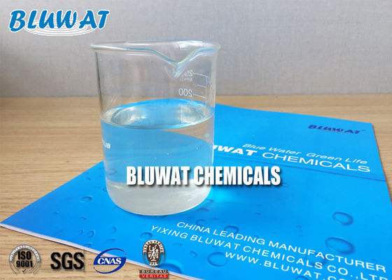 comprar Índice contínuo quaternário Polyeletrolyte Cationic do polímero 50% do amônio do Decolorant do processo do açúcar fabricação em linha