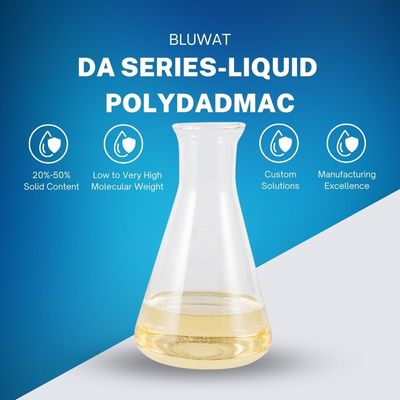 comprar Pdadmac Pdmdaac Polímero Floculante Polydadmac Para Tratamento de Águas Potable e Resíduos fabricação em linha