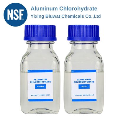 comprar Certificado NSF Cationic Polyelectrolyte Aluminium Chlorohydrate Produtos químicos de tratamento de água fabricação em linha