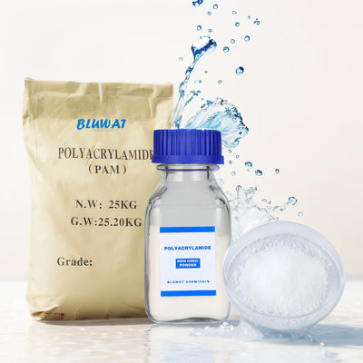 comprar Força industrial Polieletrólito Floculante 20 milhões Peso molecular Tratamento de esgotos Produtos químicos fabricação em linha