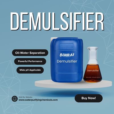 comprar Emulsion Breaker Agente desemulsificante Emulsion Inhibitor Para Processamento de derrames de óleo fabricação em linha