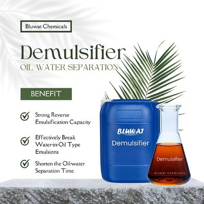 comprar Emulsificante reverso Tratamento de água Agente polimérico quebra óleo em água (W/O) ou água em óleo (O/W) Emulsões fabricação em linha
