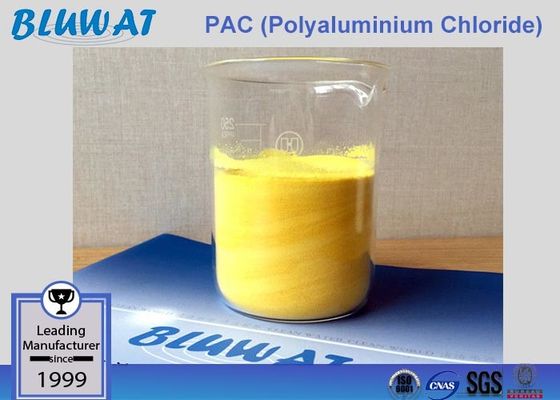 comprar Água do cloreto do Polyaluminium Al2O3 de 35% que refina o produto químico para o tratamento de água potável fabricação em linha