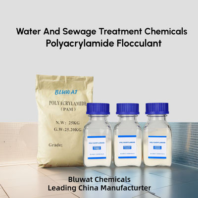 comprar Polyacrylamide PAM Polyelectrolyte Água e Resíduos de Tratamento de Produtos Químicos Usados na Instalação Stp fabricação em linha
