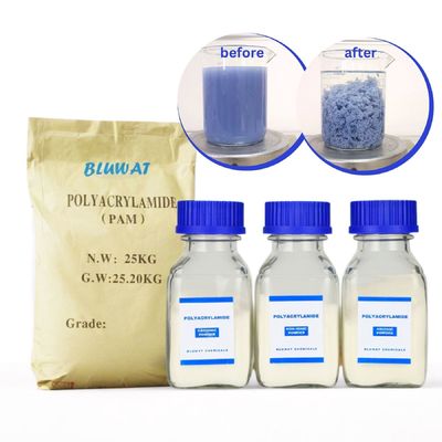 comprar Polyacrylamide PAM Polyelectrolyte Flocculant Chemicals used in Wastewater Treatment Plant (PAM) Polyacrilamida PAM Polyelectrolyte Flocculant Chemicals used in Wastewater Treatment Plant (PAM) Polyacrilamida PAM Polyelectrolyte Flocculant Chemicals used in Wastewater Treatment Plant (PAM) fabricação em linha