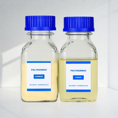 comprar PolyDADMAC Coagulante líquido para tratamento de água e águas residuais no Kuwait BLU DA Series fabricação em linha
