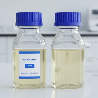comprar 50% de sólido de elevada viscosidade PolyDADMAC PDADMAC para tratamento extremo de águas residuais e estabilização de carga de choque fabricação em linha