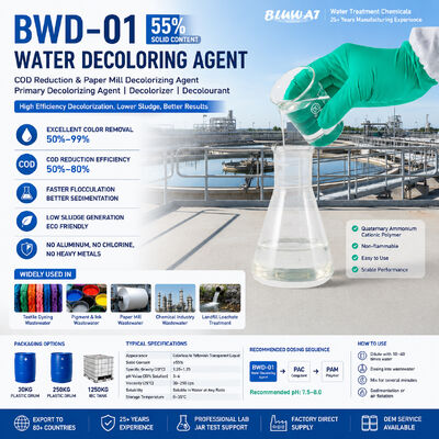 comprar Bwd-01 Agente descolorante para redução de bacalhau e papel Agente de descoloração primário Agente de descoloração Decolorante Agente de descoloração de água fabricação em linha