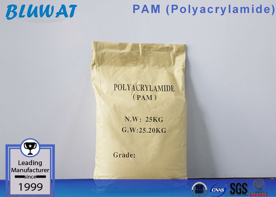 comprar Do floculante Nonionic do Polyacrylamide da indústria da metalurgia grau diferente de mineração da carga do peso molecular fabricação em linha