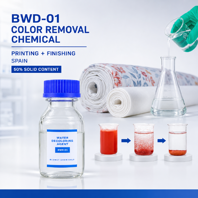 Comprar BWD-01 Químico de eliminação de cor a 50% para impressão e acabamento de têxteis fabricação em linha