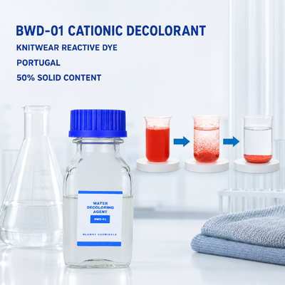 Comprar BWD-01 Decolorante catiónico para malha de vestuário corante reativo Águas residuais em Portugal fabricação em linha