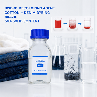 Comprar BWD-01 Agente Descolorante para Efluentes de Tingimento de Algodão e Jeans no Brasil fabricação em linha