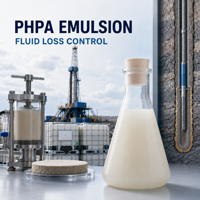 Comprar Aditivo de Perda de Fluido de Emulsão PHPA para Lama de Perfuração à Base de Água fabricação em linha