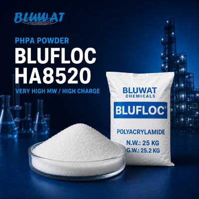 Comprar BLUFLOC HA8520 PHPA em pó - Peso molecular muito elevado, carga elevada fabricação em linha