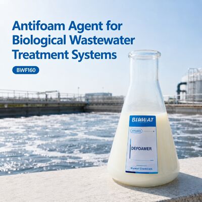 Comprar BWF160 Agente antiespumante para sistemas biológicos de tratamento de águas residuais com formulação não-oniónica e dosagem de 50-300 ppm fabricação em linha
