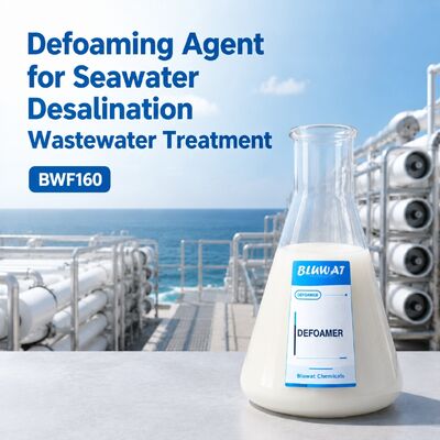 Comprar Agente Antiespumante de Emulsão de Silicone Não Iônico para Água Residual de Dessalinização de Água do Mar com Dosagem de 50-300 ppm fabricação em linha