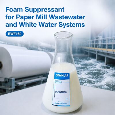 Comprar Desinfetante de emulsão de silicone não-oniônico para moinhos de papel Águas residuais com 50-300 ppm Dosagem fabricação em linha