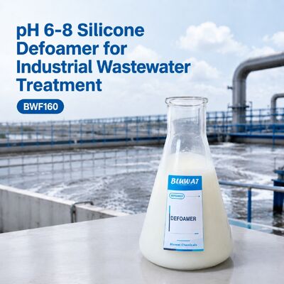 Comprar Antiespumante de silicone não iônico pH 6-8 com dosagem de 50-300 ppm para tratamento de águas residuais industriais fabricação em linha