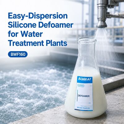 Comprar Antiespumante de silicone não iônico de fácil dispersão com dosagem de 50-300 ppm para tratamento de água fabricação em linha