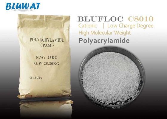comprar Tratamento da água PAM Cationic Polyacrylamide Flocculant da água de esgoto fabricação em linha
