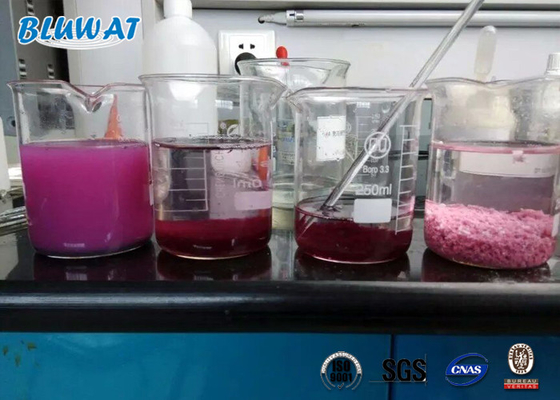 Fabricante do agente de Decoloring das águas residuais da indústria têxtil de Equador por produtos químicos de Bluwat