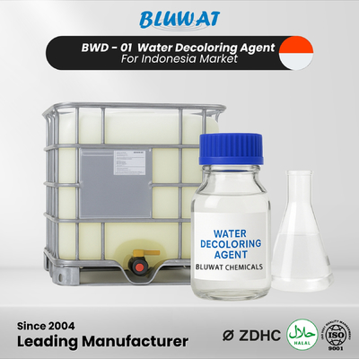 BWD‑01 Descorante de Água para Tratamento de Efluentes Têxteis, Celulose e Papel na Indonésia