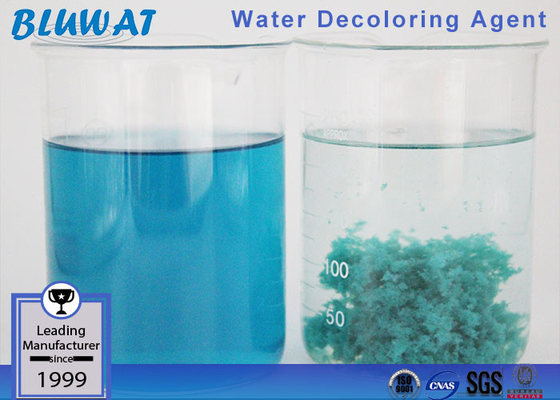 O tratamento da água do agente de Decoloring das águas residuais de matéria têxtil refina a água remove a cor