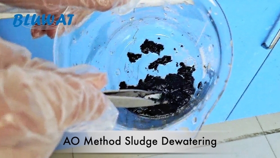 Lama anóxica do método de Oxic AO que seca o Polyacrylamide aniônico