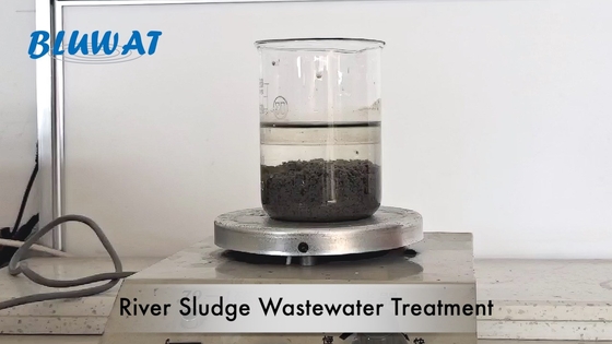 Engrossamento aniônico da lama do tratamento de águas residuais da lama do rio do floculante do Polyacrylamide da BV