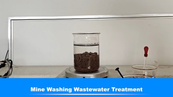 Mina que lava a floculação Cationic do tratamento de águas residuais do Polyacrylamide de Bluwat