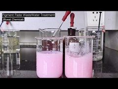 Como se remove o pigmento da água?