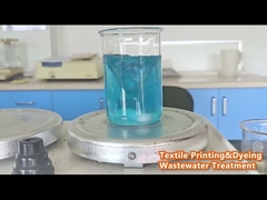 Como é que as águas residuais têxteis se descoloram?