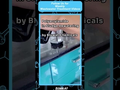 Polacrilamida PAM Floculante para espessamento e desaguamento de lama