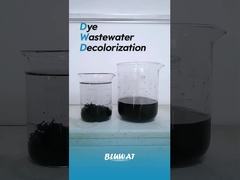 Floculantes e coagulantes para descoloração de águas residuais de corantes