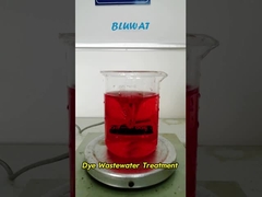 Tratamento e coagulação das águas residuais de corantes