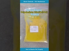 Como dissolver o cloreto de polialumínio (PAC) para tratamento de água?