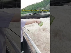 Como reduzir a espuma no tratamento das águas residuais?