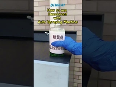 Como usar um agente de controlo de odores de origem vegetal com um equipamento de pulverização automática?