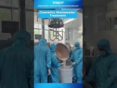 Tratamento Rápido de Águas Residuais de Cosméticos | Agente Descolorante e Poliacrilamida #shorts #purificaçãodeágua